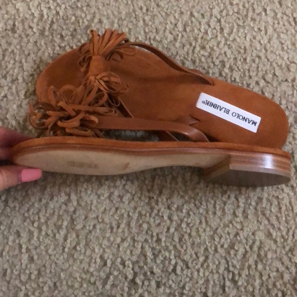 Manolo Blahnik Flip Flops - Picture 2 of 3